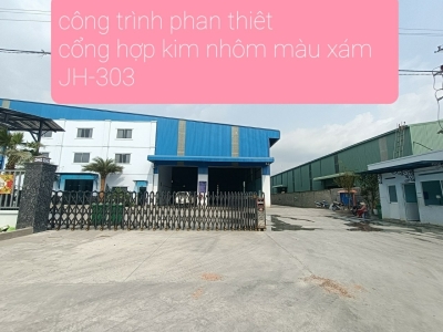 Công Trình Phan Thiết Cổng Hợp Kim Nhôm