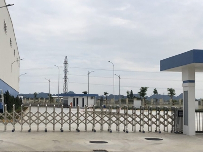 Dự Án: Cổng Xếp Tự Động KCN Amata Đồng Nai