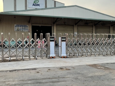 Dự Án: Cổng Xếp Tự Động KCN Trảng Bàng Tây Ninh