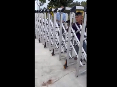 KCN Mỹ Xuân - Bà Rịa - cổng hợp kim nhôm